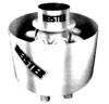 Self propelled rotary pulp distributors